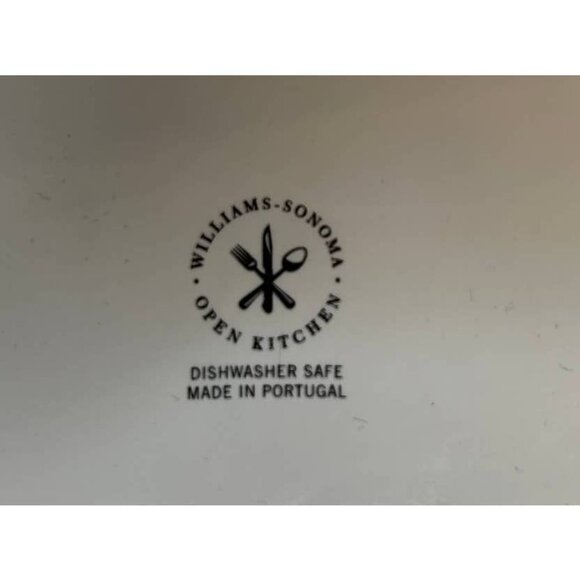 Williams Sonoma Open Kitchen Porcelain 12" Oval Handled Platter RARE **Retired** - Picture 6 of 6